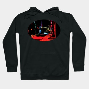 lit up city Hoodie